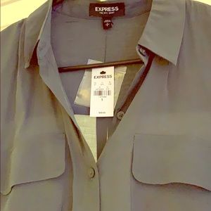 Express ‘The City Shirt’ in Dark Green